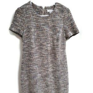 Vintage Calvin Klein boucle sheath dress